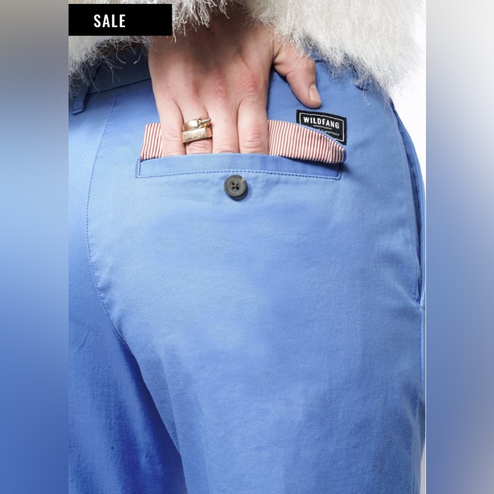 The Essential Trouser in Periwinkle - Picture 4 of 6